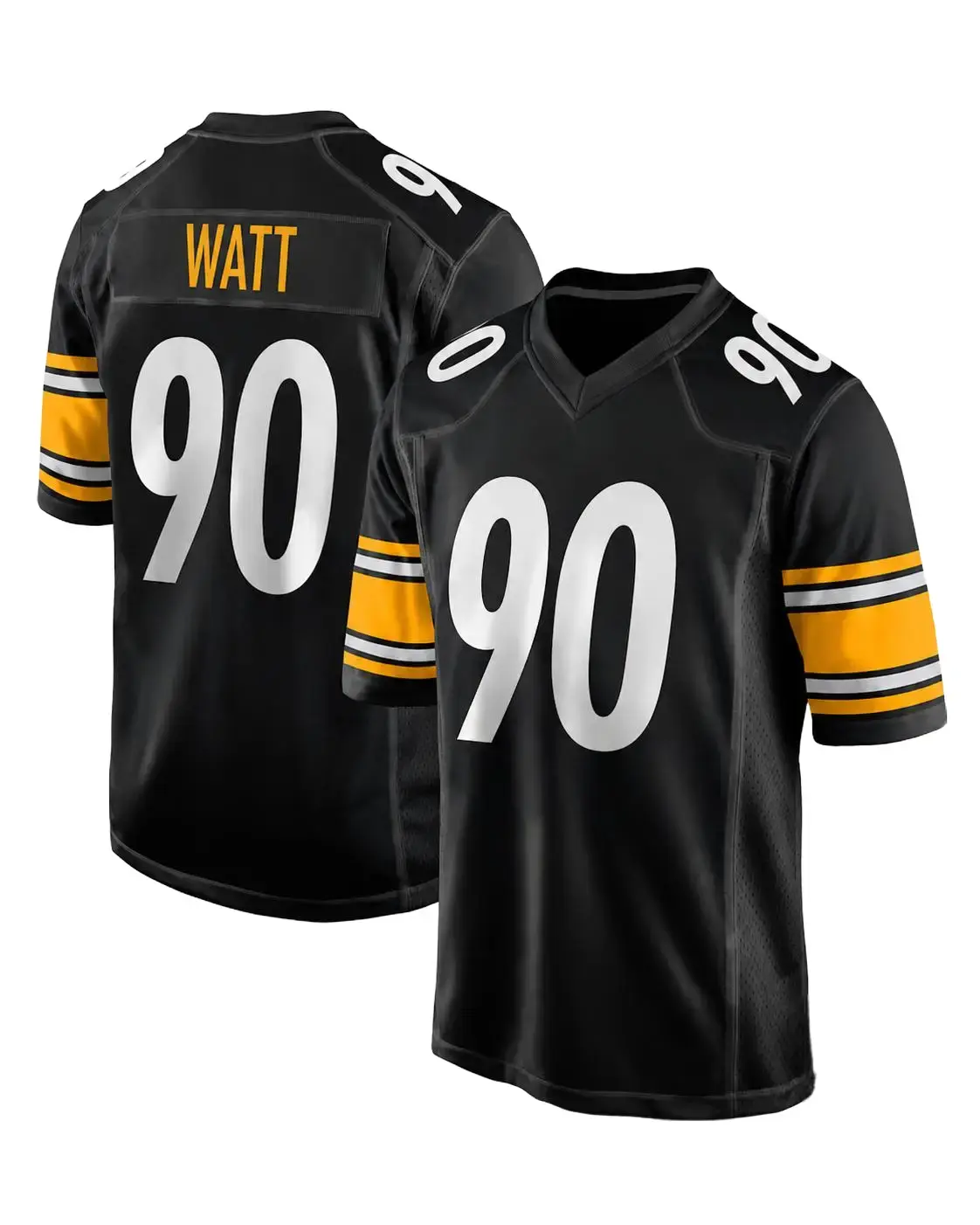 Full Print Watt #90 Black Jersey Shirt, America Football Jersey, Sport Clothing, Football Uniform, Jersey For Football Fans, Gift For Him