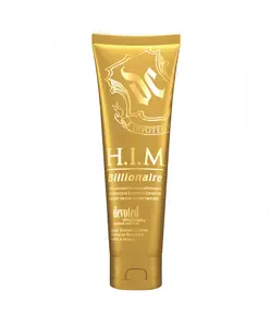 Devoted Creations H.I.M Billionaire Dark Tanning Lotion – Ultra-Exclusive Rich Bronzing Formula with Opulent Color Extenders and Correctors – 8.5 oz.