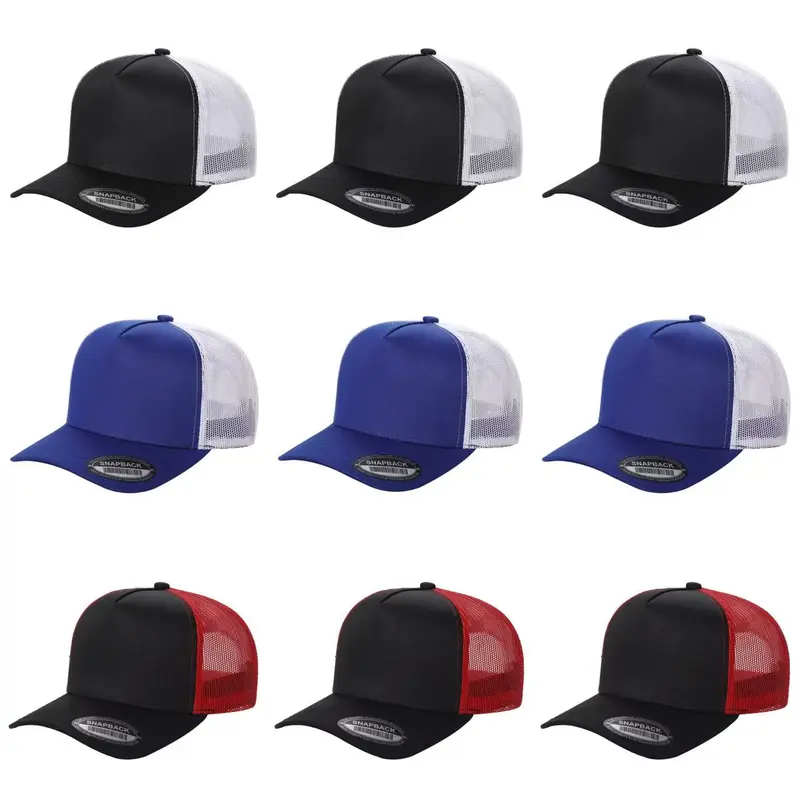 Assorted Trucker & Snapback Hat Lot - Black, Red, Pink, Blue. 10 Hats Included. Trucker Hat Lot | eBay main image 4