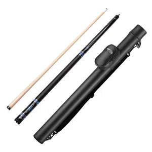 Viper 50-9957 Sinister Series Cue Faux Leather Wrap & Casemaster Q-Vault Supreme Black Cue Case, Black