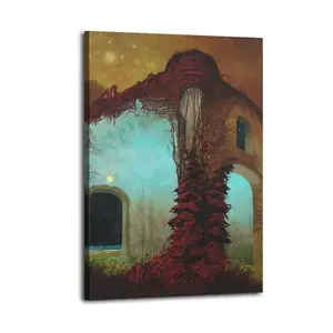 Zdzislaw Beksinski Canvas Aesthetic For The Bedroom Wall Sitting Room Dormitory Wall Office Wall Poster Decorative Painting Canvas Wall