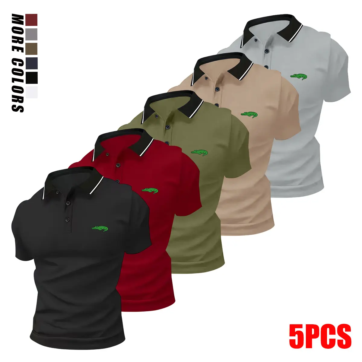 Black+Red+Green+Khaki+Gray