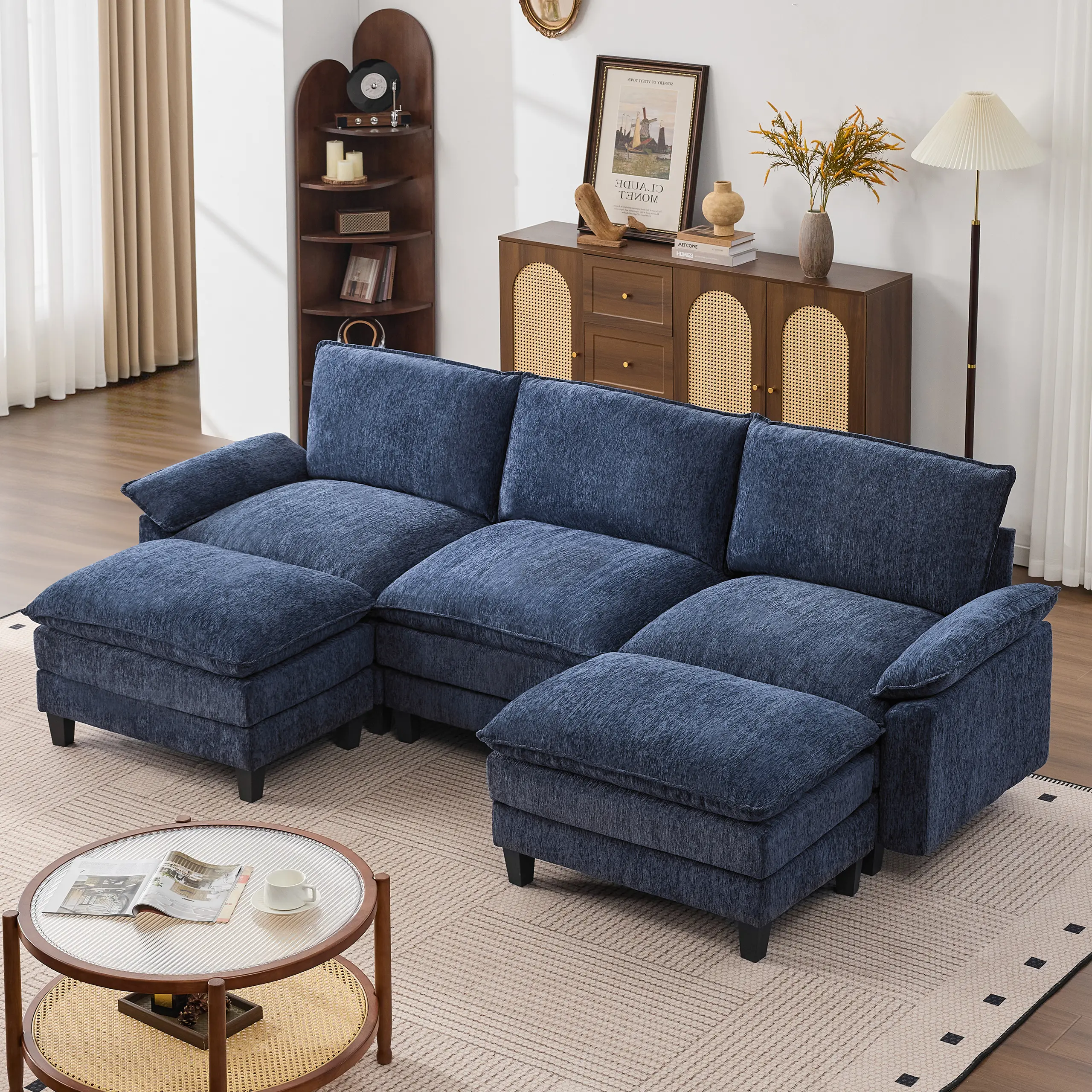 Blue-5 Seats