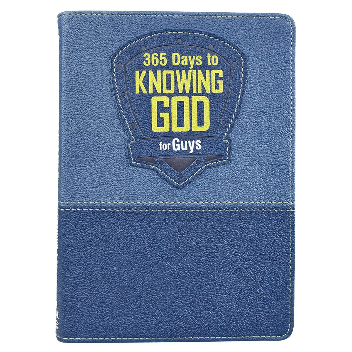 365 Days To Knowing God For Guys Book, Faux Leather