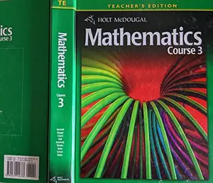 USED-Holt McDougal Mathematics, Course 3, Teacher's Edition by HOLT MCDOUGAL (Unknown)