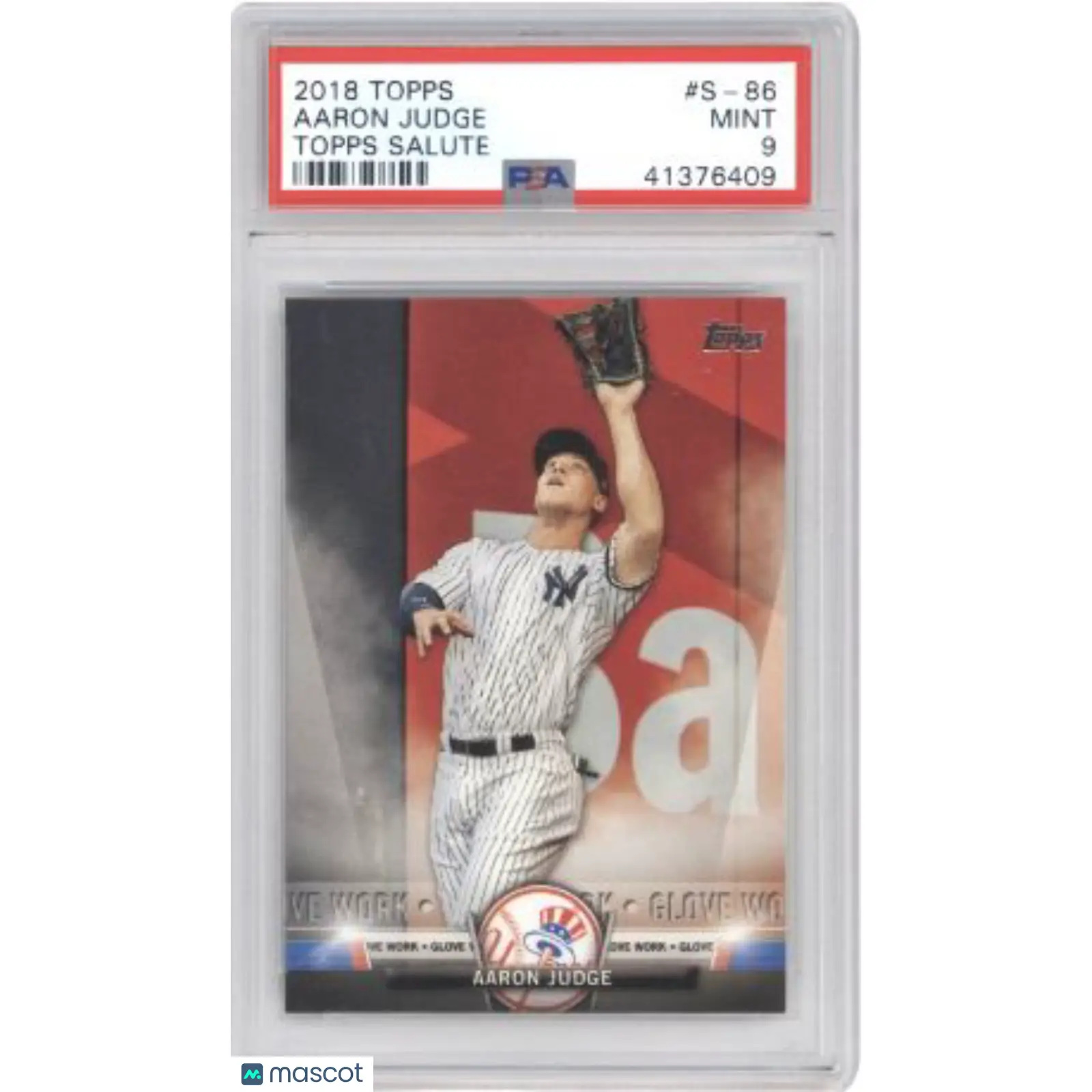 Aaron Judge PSA 2018 Topps Topps Salute #S 86 Topps Salute Baseball 9