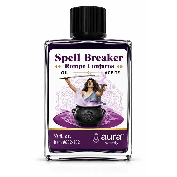 Spell Breaker Ritual Oil | Spiritual Cleansing & Protection Oil (4 Dram / ½ fl oz)