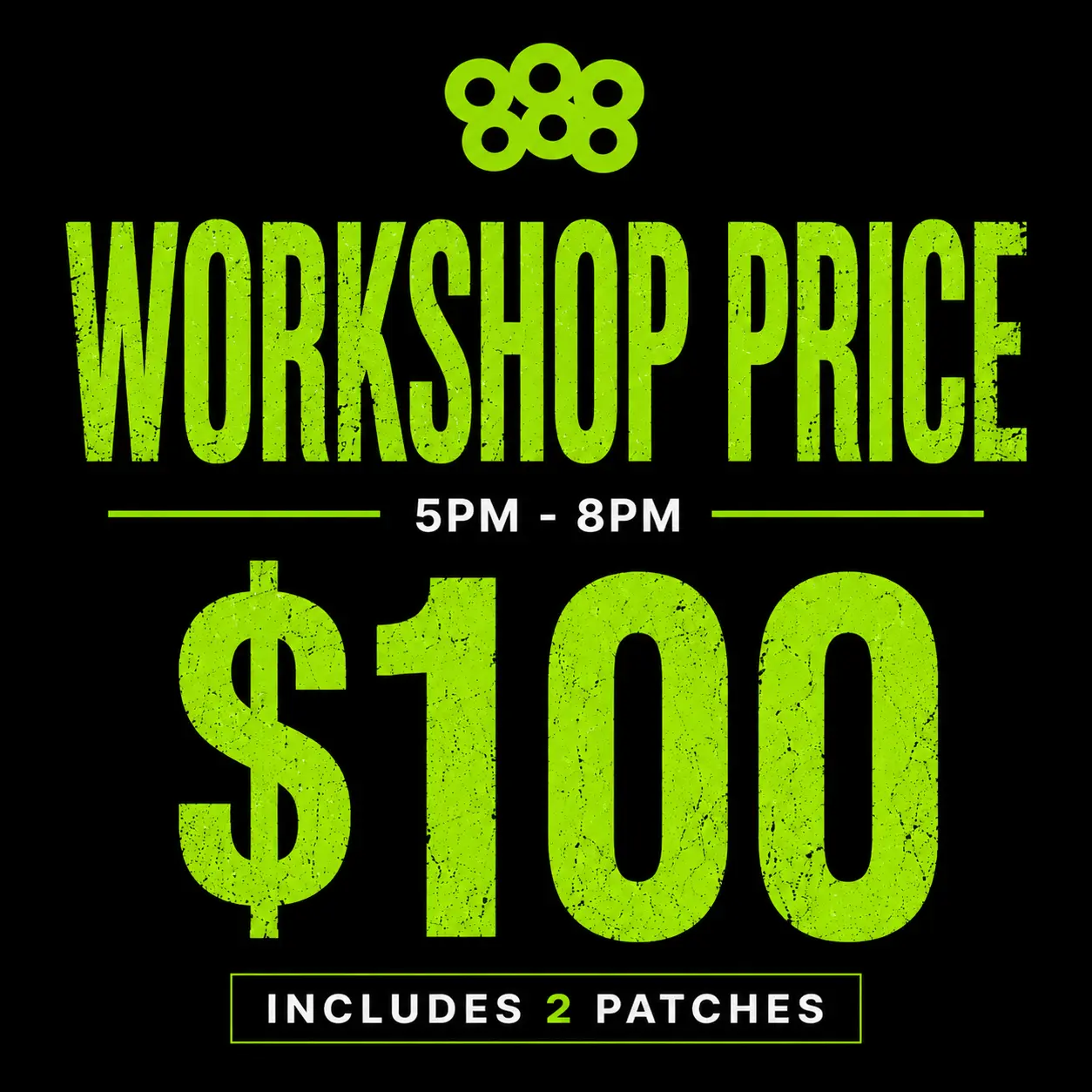 WORKSHOP PRICE