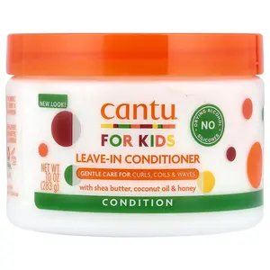Cantu For Kids, Leave-In Conditioner, Gentle Care For Curls, Coils & Waves, 10 oz (283 g)