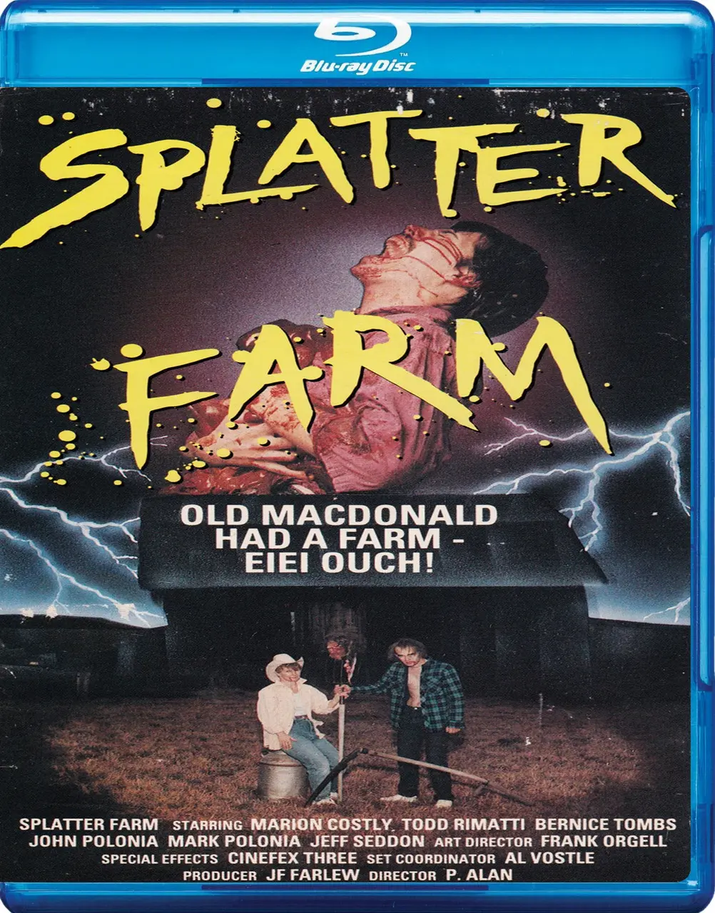 Splatter Farm - 1987 - Blu Ray - TikTok Shop