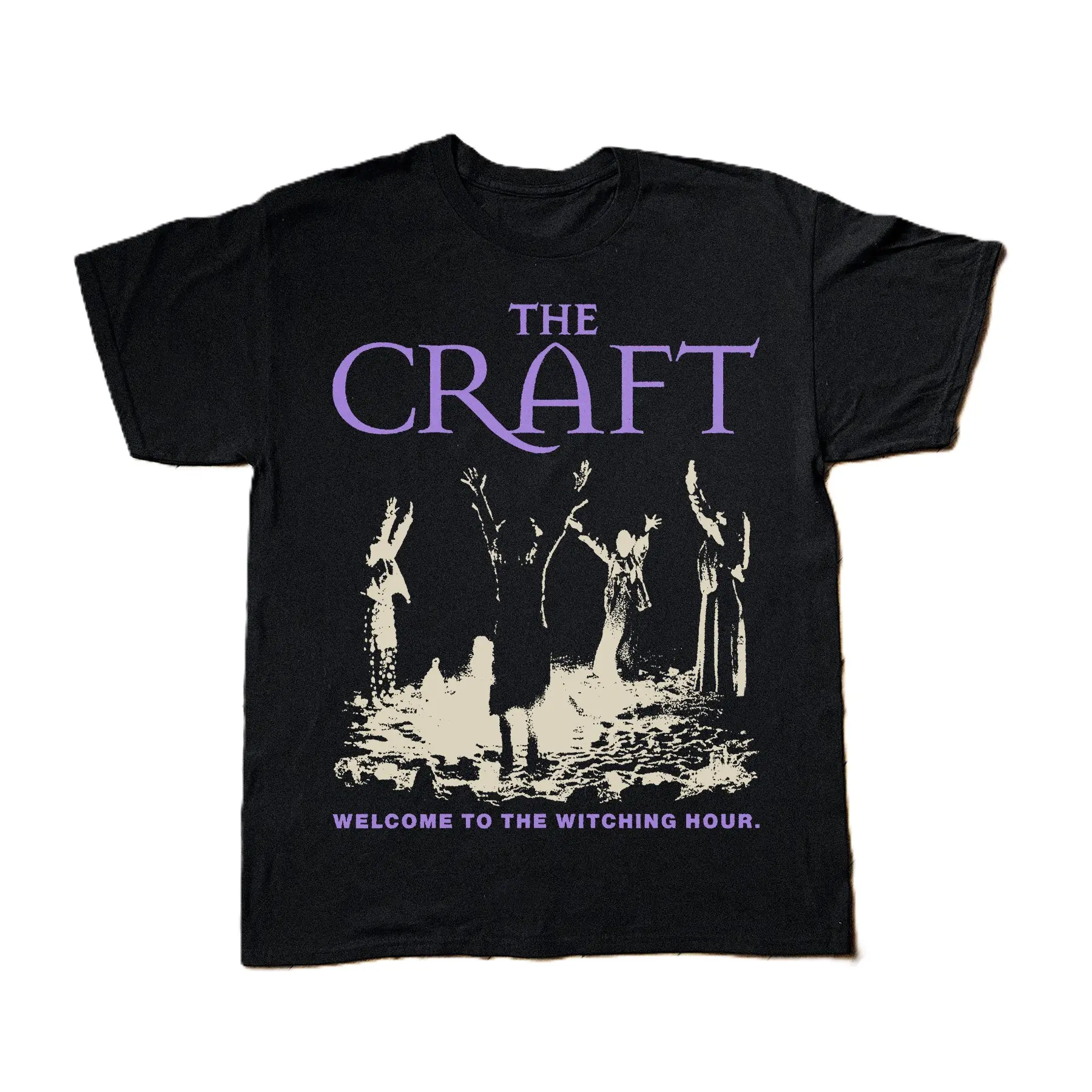 GILDAN PRINT THE CRAFT FILM BLACK UNISEX T-SHIRT, HALLOWEEN GIFTS