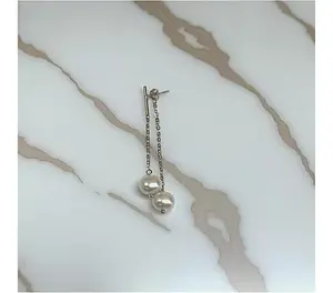 Alkeme 10K Gold "Attach Me" Drop Earrings