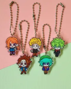 YTTD Tiny acrylic charms, Your Turn To Die Keychain