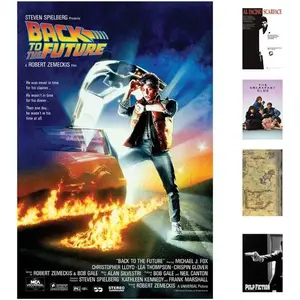 Back To The Future - Movie Poster (Regular Style) (Size: 24" x 36")
