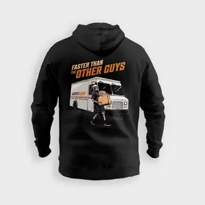 Faster Than The Other Guys (Orange) - Hoodie