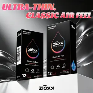 ZIOXX Classic Air Feel Condoms usually dry out. Ours can't. ZIOXX 003 Hyaluronic Acid Ultra Thin – 12 Count, Bare Feel Healthcare Classic