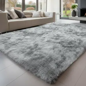 Faux Fur Shag Rug, 1 Count Soft Floor Mat, Decorative Carpet for Home Living Room Bedroom, Room Decor, Home Decor, Soft Fluffy Rug, Shaggy Area Rug