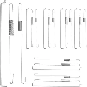 21PCS 168F Throttle Return Spring Linkage Kit Governor Connecting Rod Speed Control Spring Carburetor Assortment Classification Link Set Compatible with GX160/ GX200/ 170F/ GX210