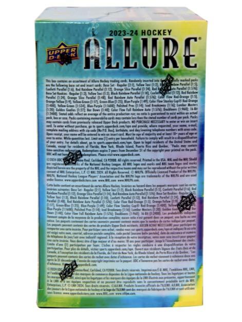 NHL Upper Deck Allure Hockey Blaster Box 2023-2024