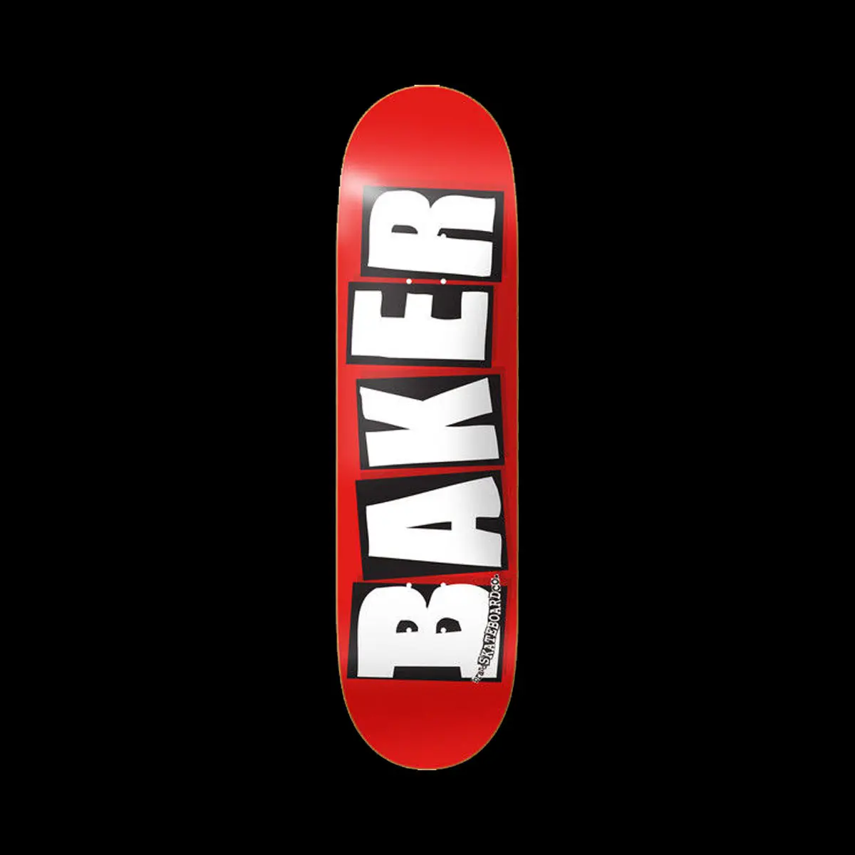 Baker Logo White Skateboard Deck - All Sizes