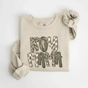 Camo Boy Mama SweatShirt, Mothers Day Sweater for Mom Camouflage Mama Tee Retro Mama Gildan Sweatshirt Gift for Mom Sweater Mama of Boys