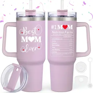 Mom Christmas Gifts, 40 Oz  Mom Ever Tumbler Cup Gifts for Mom from Daughter Son, Gifts for Mom Christmas , Popular Christmas Presents Gifts Ideas for Mom Wife Women(Purple)