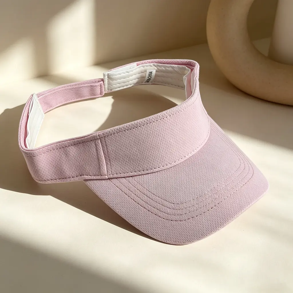 Adjustable Sports Sun Visor, Lightweight Breathable UV Protection Visor Cap, Quick-Drying Sun Hat for Golf Tennis Running