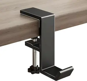 Premium Aluminum Headphone Stand – Desk Mount Headset Hanger Hook for Gaming, Office & Student Setup