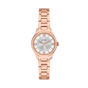 Fossil Women's Gilmore Three-Hand Rose Gold-Tone Stainless Steel Watch