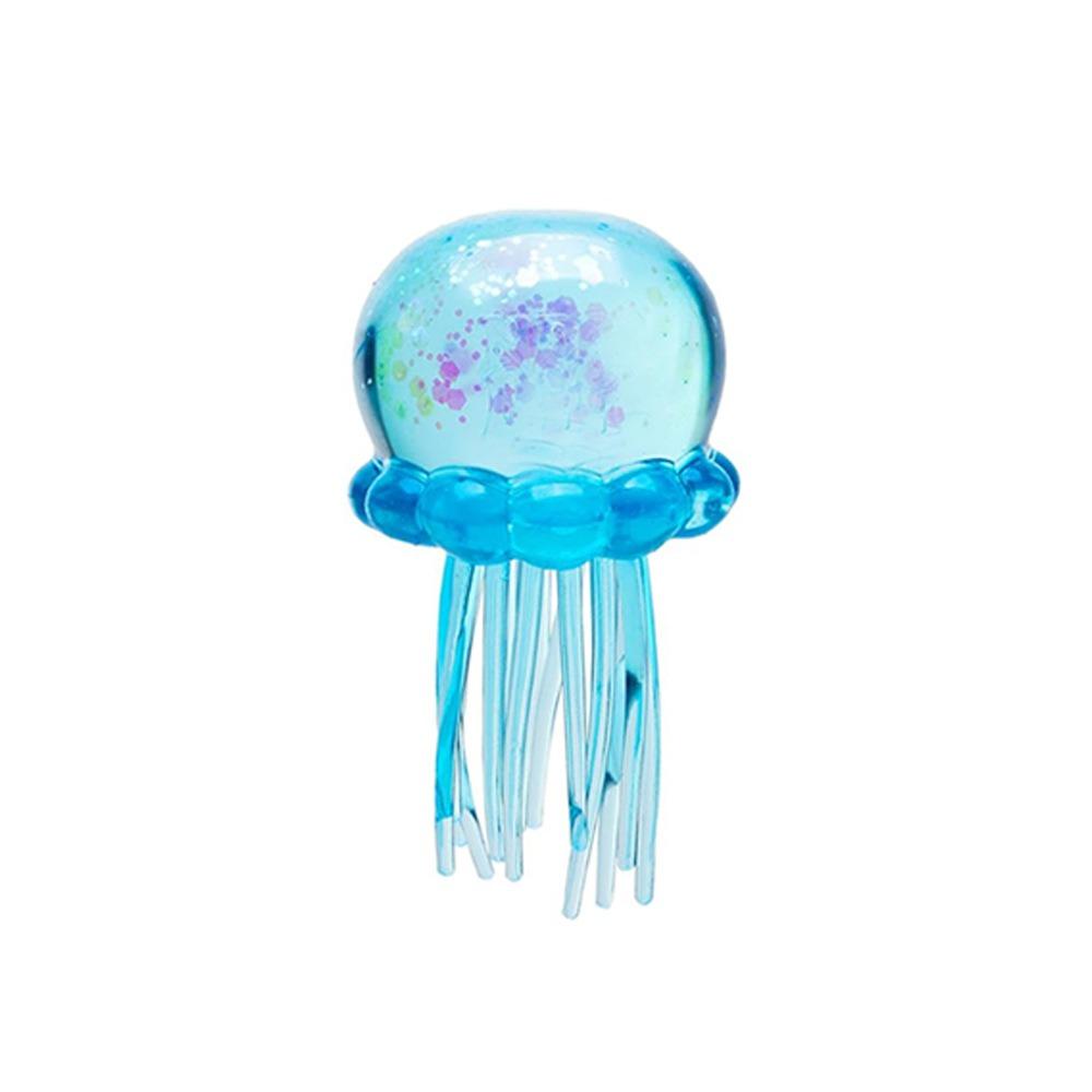 Soft Gel Filled Sensory Squeeze Toy, Stretchy Elastic Squishy Stress Relief Ball, Calming Anxiety Reducing Hand Fidget, Cute Relaxing Jelly Texture, Fun Portable Handheld Squeeze Toy Gift for All Ages