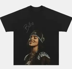 BILLIE THE TOUR TEE, Billie Merch, Billie Concert Outfit, Retro 90s Graphic Tees, Y2k Top Music Cotton Streetwear