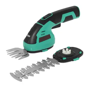 2 in 1 Handheld 7.2V Electric Grass Trimmer Hedge Shears/Grass Cutter Rechargeable Lithium-Ion Battery and Type-C Cable Included Cordless Grass Shear & Shrubbery Trimmer