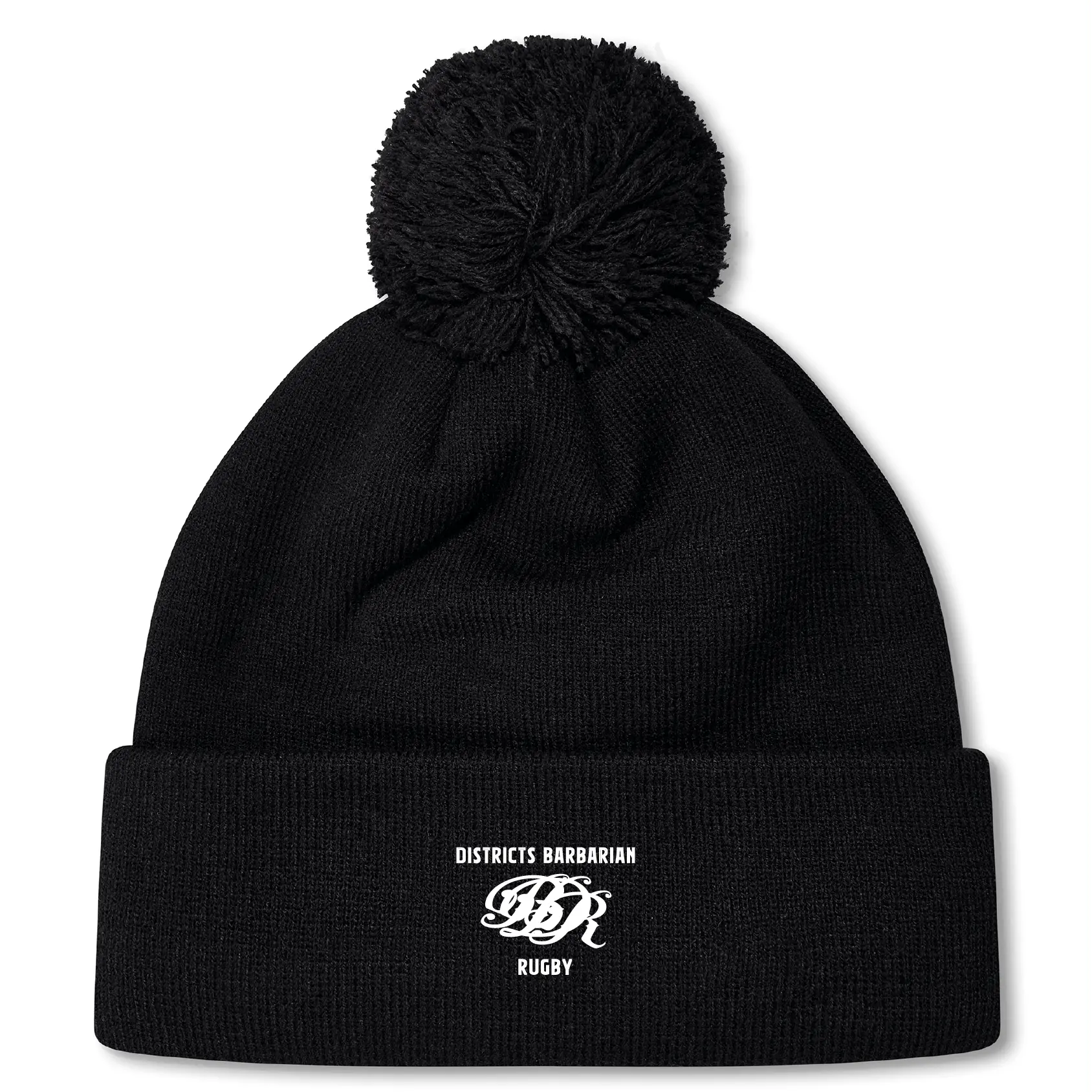 Districts Barbarian RFC Pom Pom Beanie by Canterbury