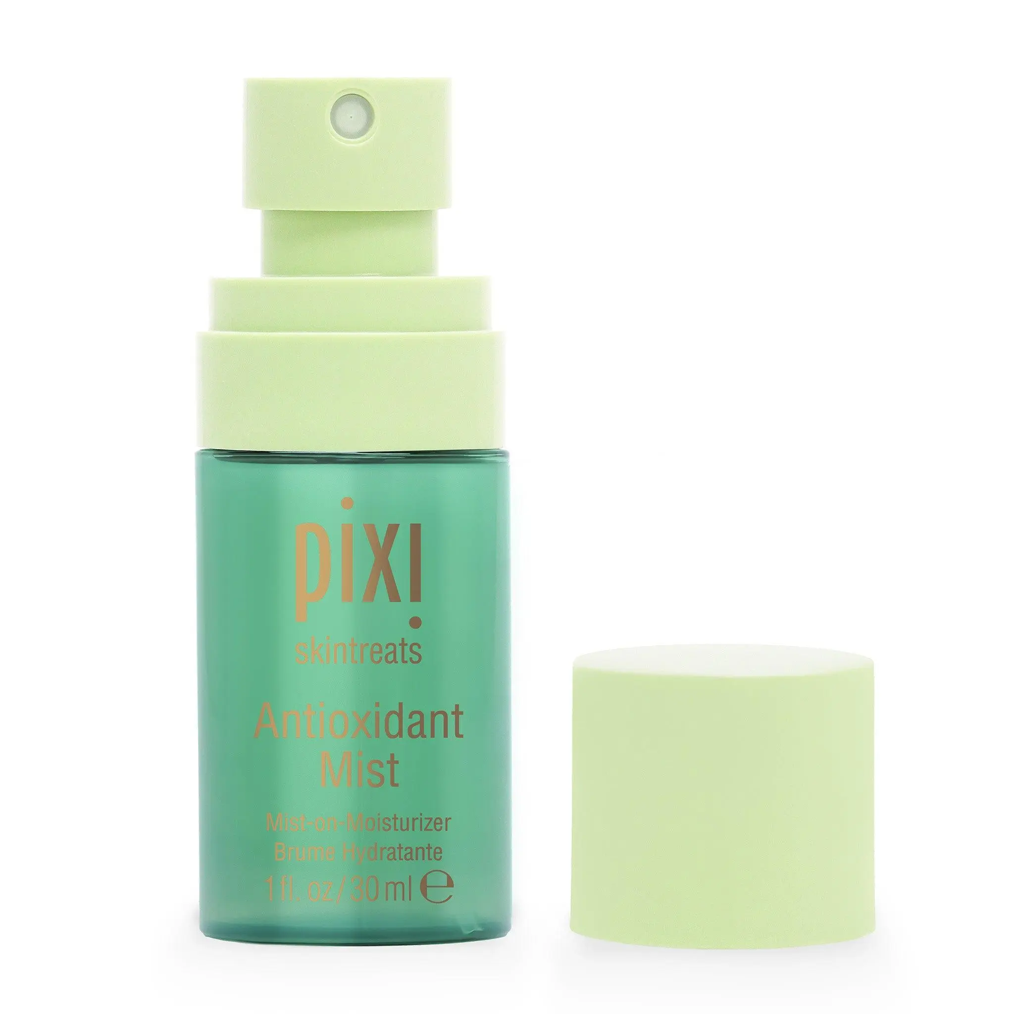 Pixi Vegan Hydrating Antioxidant Mist, Cruelty-Free Petite Size, Anytime Skincare Moisturizer Spray Pixi Vegan Hydrating Antioxidant Mist, Cruelty-Free Petite Size, Anytime Skincare Moisturizer Spray