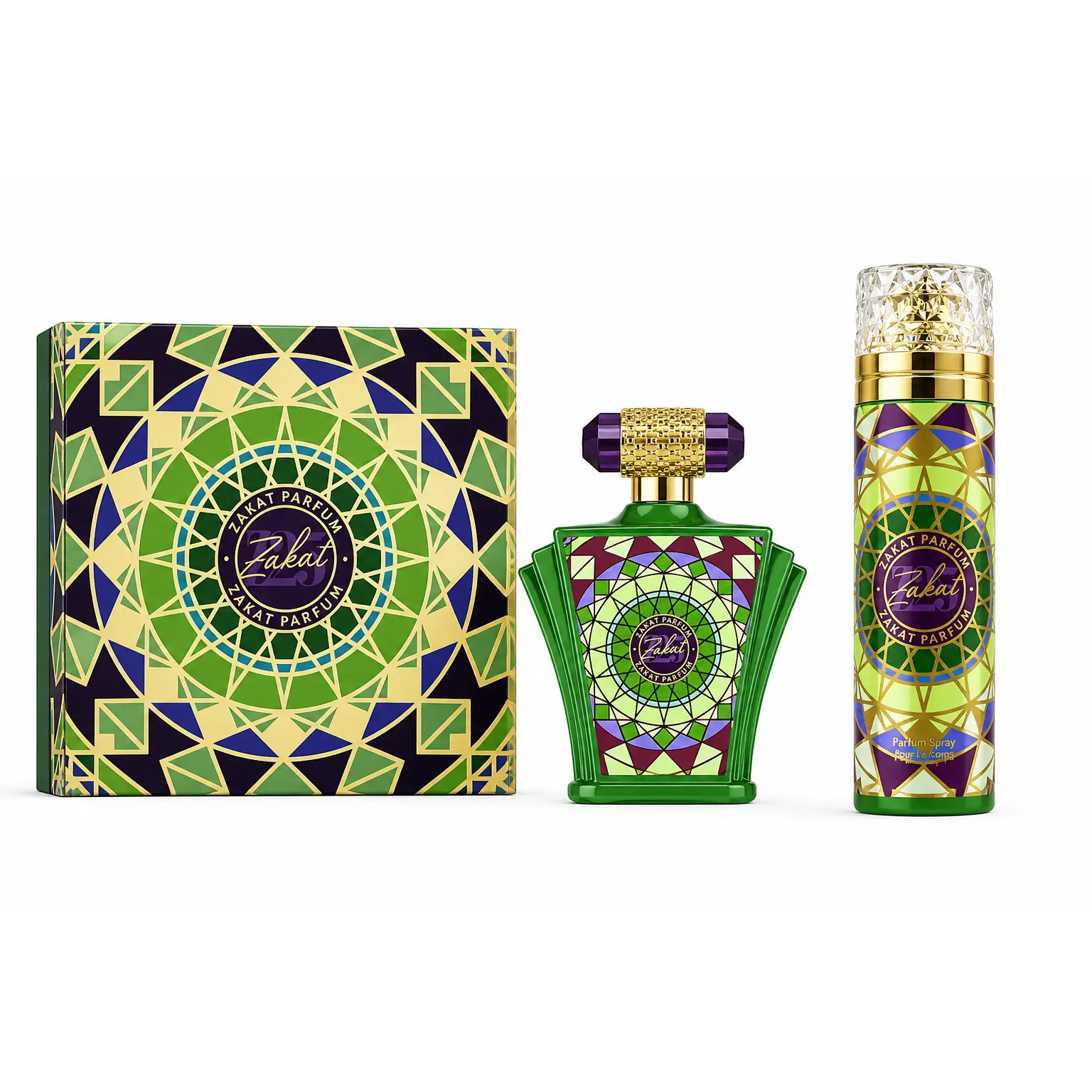 Zakat Bundle Z25 by Zakat 3.4oz Eau De Parfum +Z25 Body Spray 200 ML Unisex