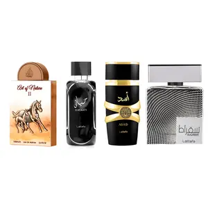 Lattafa Mega Combo Set Lattafa Perfume Asad | Lattafa Suqraat | Lattafa Hayaati & Lattafa Art of Nature 3.4FL.OZ for Men