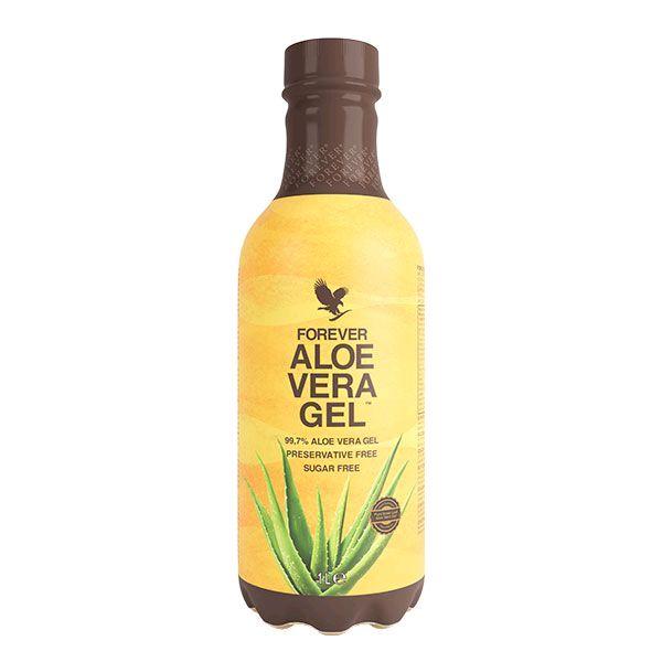 Forever Living Aloe Vera Gel Pure Inner Leaf Juice 99.7% Aloe Content Preservative Free 33.8 fl oz Beverage for Healthy Digestion & Immune Support