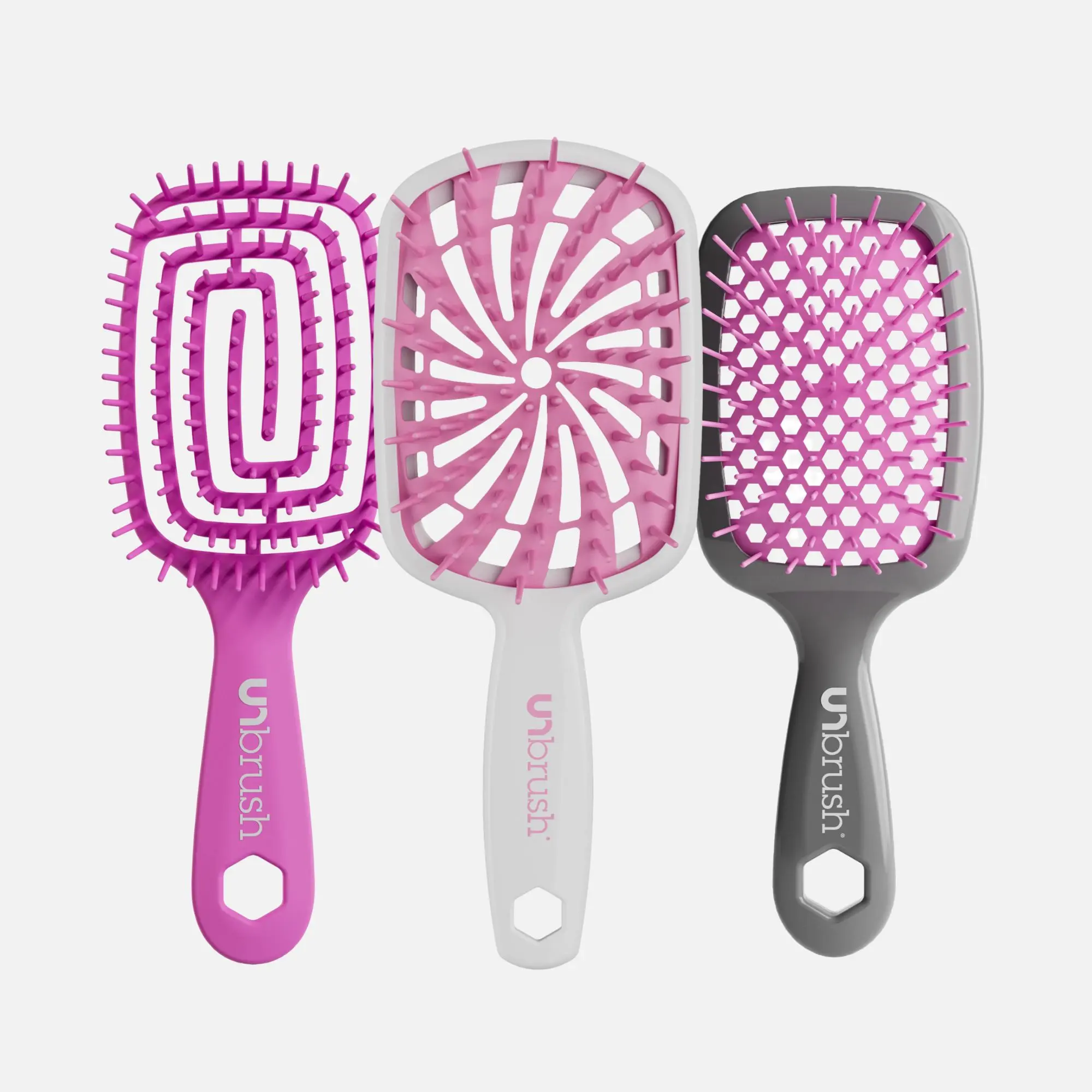UNBRUSH UNbrush Line Up Set - Includes OGUNbrush Flex & UNbrush Plus - Choose Your Favorite Combination - Hair Care Essentials UNBRUSH UNbrush Line Up Set - Includes OGUNbrush Flex & UNbrush Plus - Choose Your Favorite Combination - Hair Care Essentials