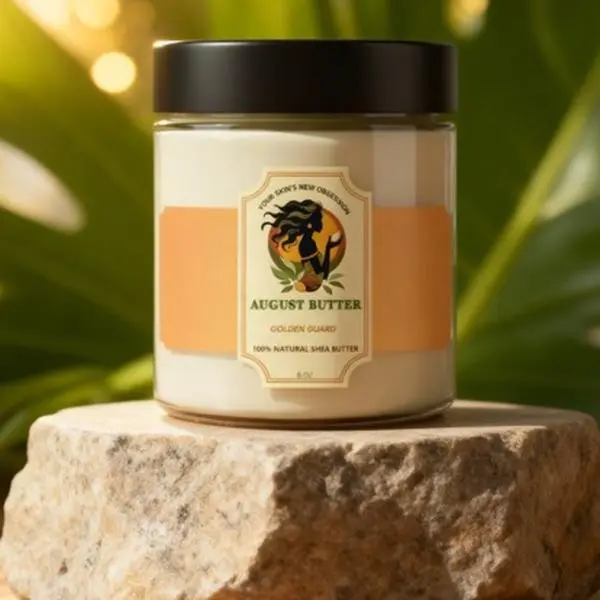 Golden Guard SheaButter Mint Bug Repellent - Natural Oil Blend with Mint Scent for Bug Protection - Homemade & Suitable for All Skin Types - Natural Repellent with Shea Butter