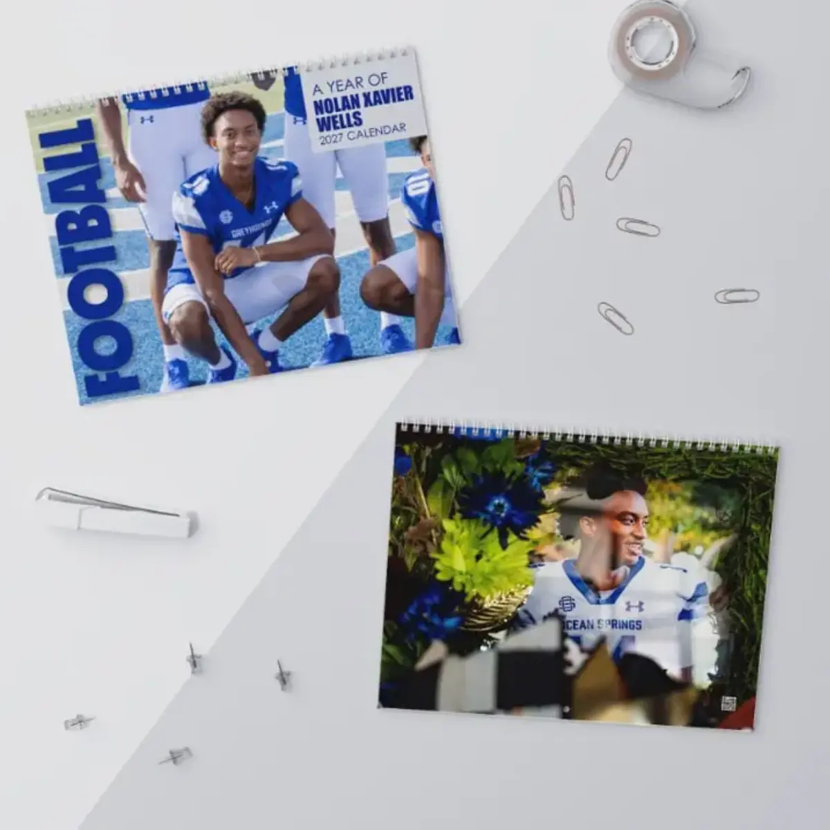 Nolan Xavier Wells Shirt 2027 Calendar, Gift For Fans, 2027 Calendar For Fans