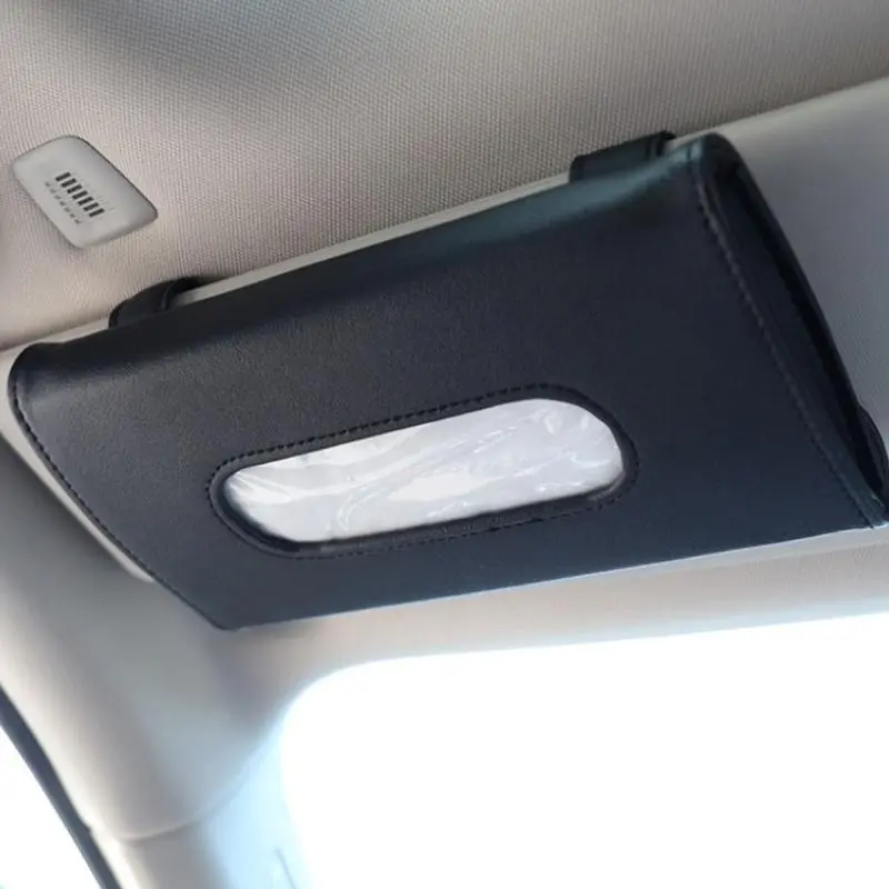 1 Pcs Car Tissue Box Towel Sets Car Sun Visor Tissue Box Holder Auto Interior Storage Decoration for BMW Car Accessories Car Storage Organizers Car Organization Accessories