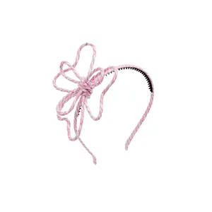 Zahara Headband - Pink Stripe
