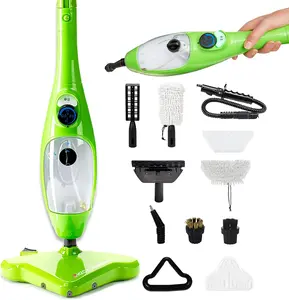 H2O X5 Steam Mop with Dualblast head and Handheld Steam Cleaner For Kitchen Tile Floors, Hardwood Floors, Grout Cleaner, Upholstery Cleaner and Carpets