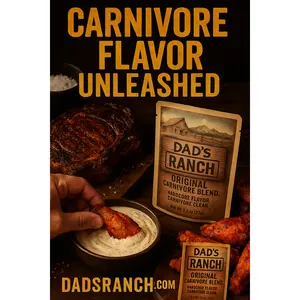 Dad’s Ranch – Clean Ranch Dip Mix (Carnivore • Keto • Low Carb)