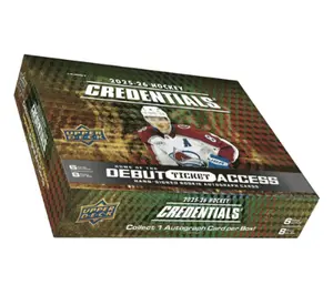 2025-26 Upper Deck Credentials Hockey Hobby Box