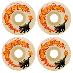 Spitfire Skateboard Wheels 55mm F4 99A Daan Pyrocat Classics Natural
