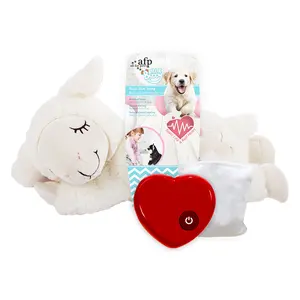 Heart Beat Sheep Behavioral Aid Plush Dog Toy Christmas Gift for Dog