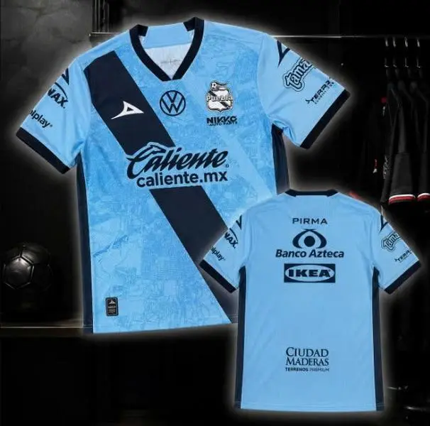 Blue Puebla Home Jersey 26-27, Puebla Soccer Shirt, Football Jersey, Liga MX Fan Gear, Game Day Sports Top, Unisex Soccer Fan Gift