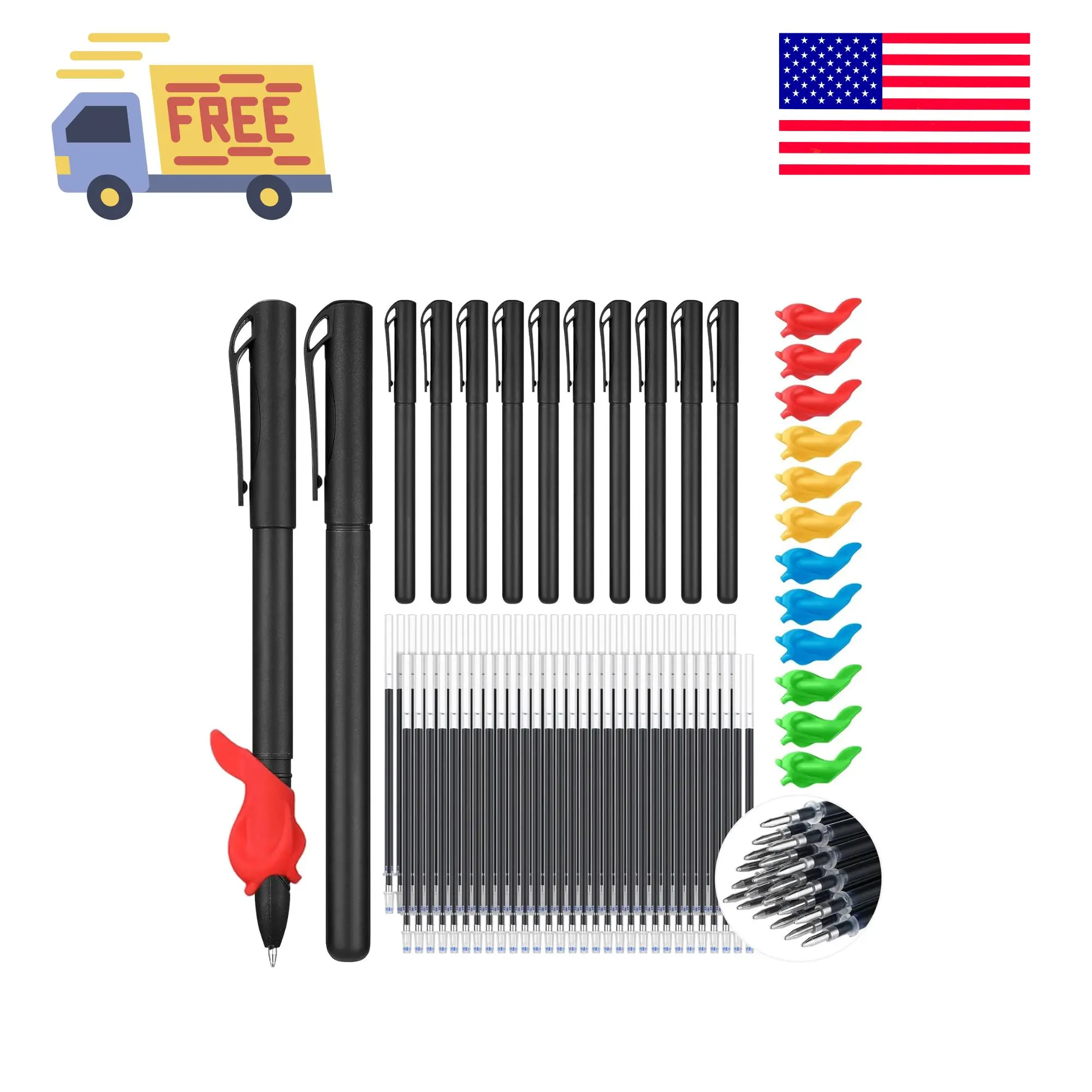 84 Pcs Disappearing Ink Pen Refills for Kids Magic Practice Copybook