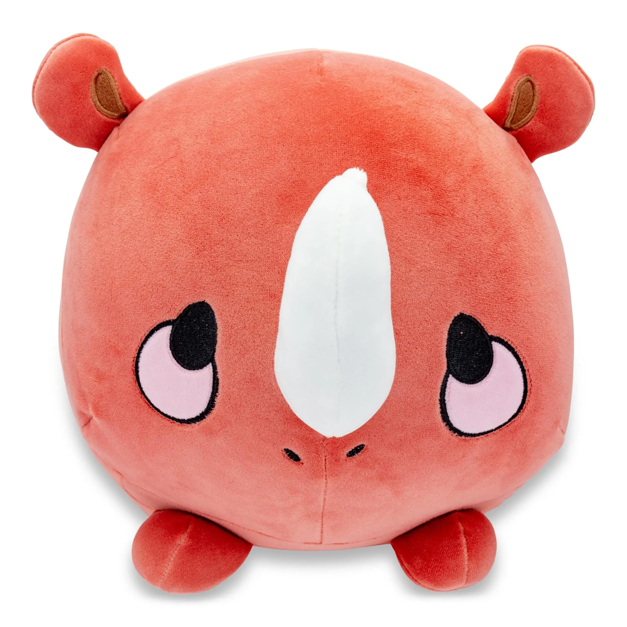 MochiOshis Raiju Ookioshi 12-Inch Rhino Character Plush Toy, Kawaii Stuffed Animal, Soft Cuddly Huggable Stuffed Animal Gift, Cute Collectibles, Soft Cuddly Gift